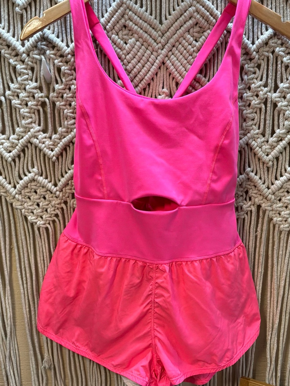 Free People/Righteous Runsie / sz med! Perfect color fur Summer!